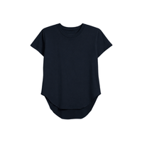 Frank & Eileen Theo Perfect Vintage Jersey Tee in British Royal Navy. International designer fashion boutique Australia Riada Concept Woollahra