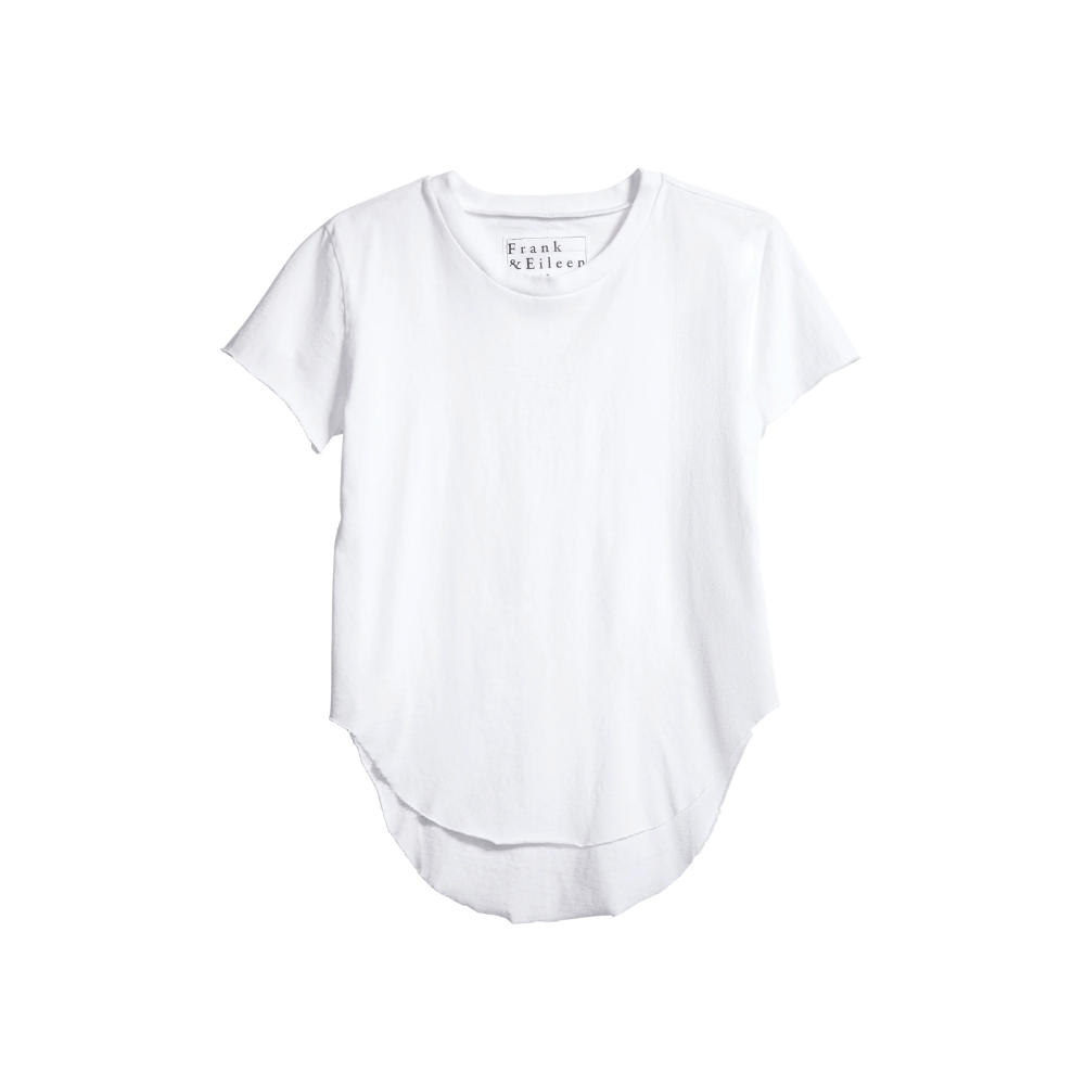 Frank & Eileen Theo Perfect Vintage Jersey Tee in White. International designer fashion boutique Australia Riada Concept Woollahra