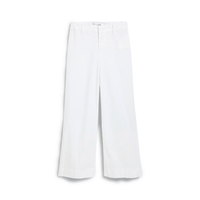 Frank & Eileen Wexford Wide Leg Linen Pant in White - International designer fashion boutique Australia Riada Concept Woollahra