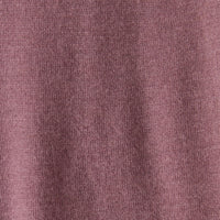 Detail of the semi-sheer lilac Cashair cashmere knit of the JOSEPH Geras jumper