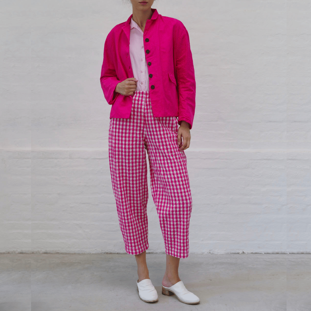 H+ Hannoh Wessel Julia Jacket in Azalea – International designer fashion boutique Australia Riada Concept Woollahra