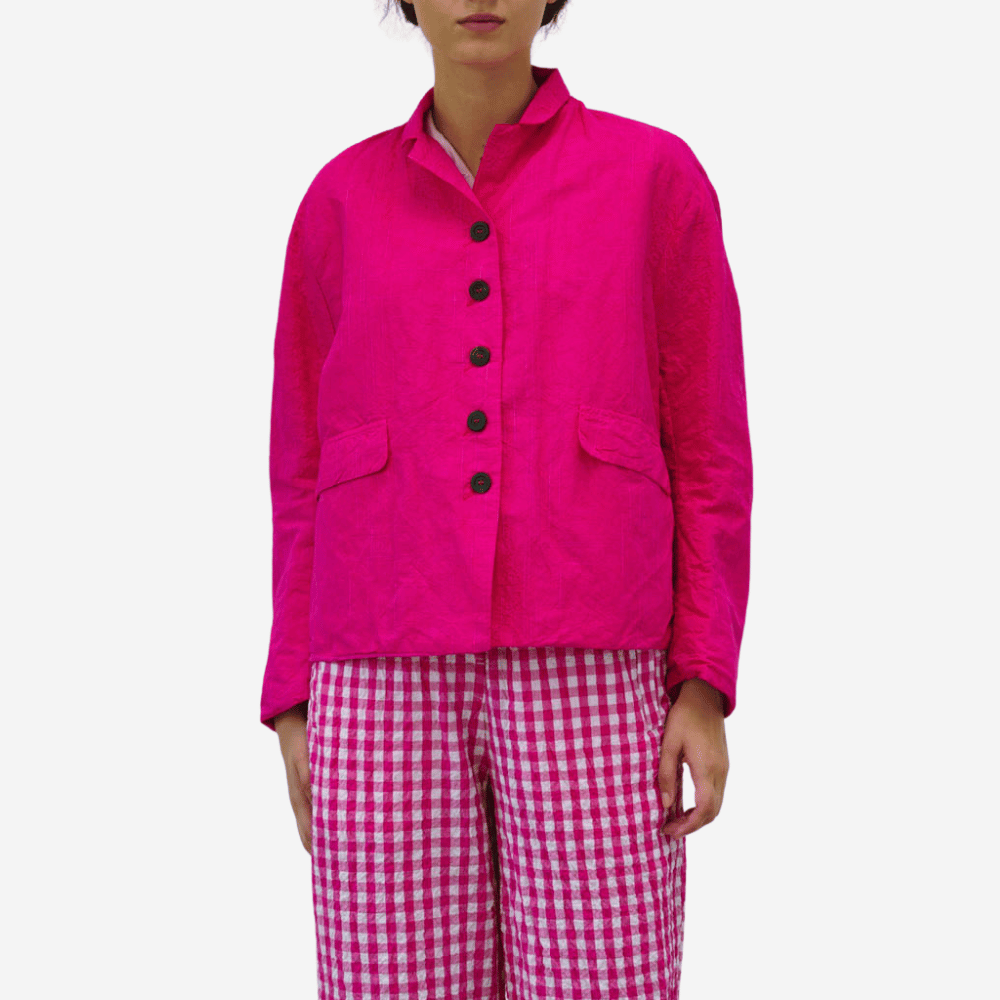 H+ Hannoh Wessel Julia Jacket in Azalea – International designer fashion boutique Australia Riada Concept Woollahra