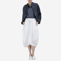 H+ Hannoh Wessel Jocelyne Skirt in Cream – International designer fashion boutique Australia Riada Concept Woollahra