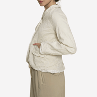 Hannoh Wessel Venus Cotton Blend Jacket in Natural - International designer fashion boutique Australia Riada Concept Woollahra