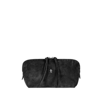Henry Beguelin Small Crossbody Imbuttino Suede Bag in Nero HENRY BEGUELIN Designer fashion handbags shop online and in store High End fashion boutique Sydney Australia Riada Concept Henry Beguelin Imbuttino Bag Camoscio in Black BD6009