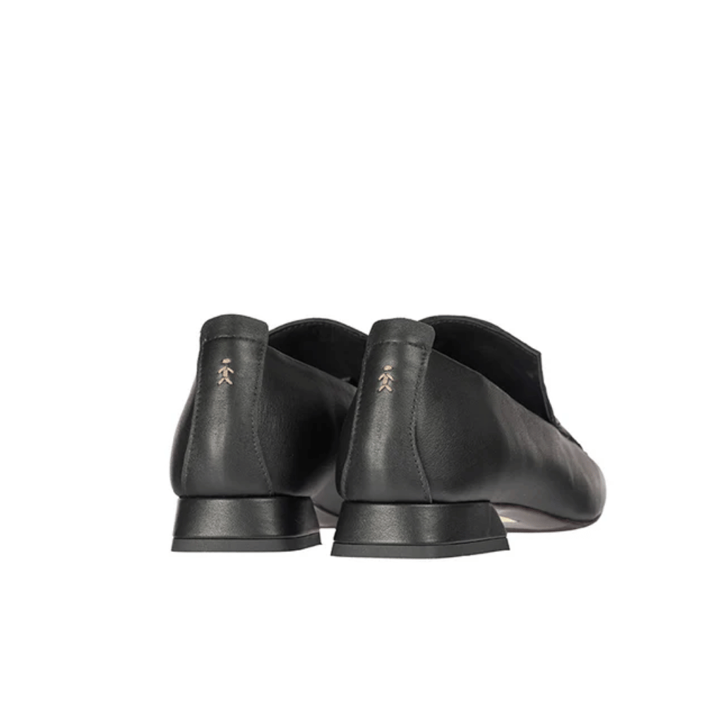 Henry Beguelin Intreccio Scacchiera Calfskin Leather Loafer in Black SD6006 HENRY BEGUELIN Designer fashion handbags shop online and in store High End fashion boutique Sydney Australia Riada Concept