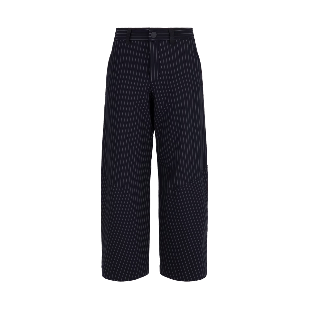 HIGH Minority Wide Leg Pant in Striped Blue HIGH OFFICIAL Designer fashion shop online and in store High End fashion boutique Sydney Australia Riada Concept