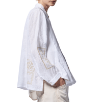 HIGH Sequential Ramiè Embroidered Jacket in Ecru HIGH OFFICIAL Designer fashion shop online and in store High End fashion boutique Sydney Australia Riada Concept 