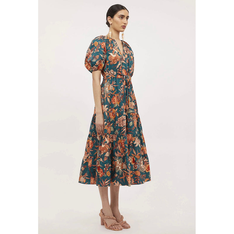 Olina Dress in Delphinium