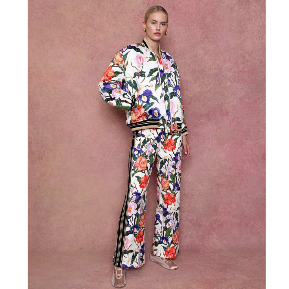 Iggy Jacket in Tree of Life Cream