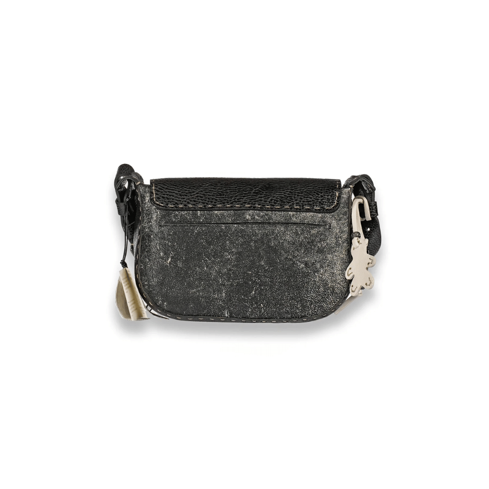 Henry Beguelin Ileana Small Patch Lux Vintage Crossbody Bag in Black HENRY BEGUELIN Designer fashion handbags shop online and in store High End fashion boutique Sydney Australia Riada Concept