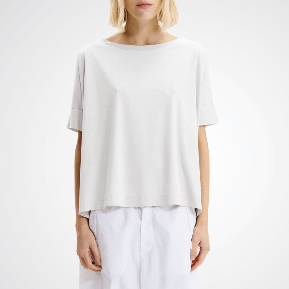 Transit Par Such Lyocell Tee in White Transit Par Such at Riada Concept Designer fashion shop online and in store High End fashion boutique Sydney Australia Riada Concept