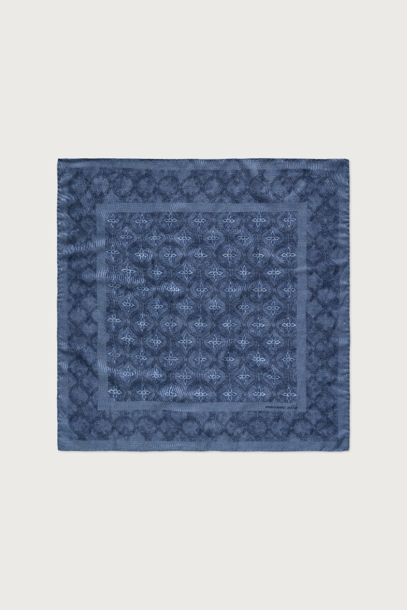 BANDANA Cashmere Silk Bandana 70 x 70 cm in River