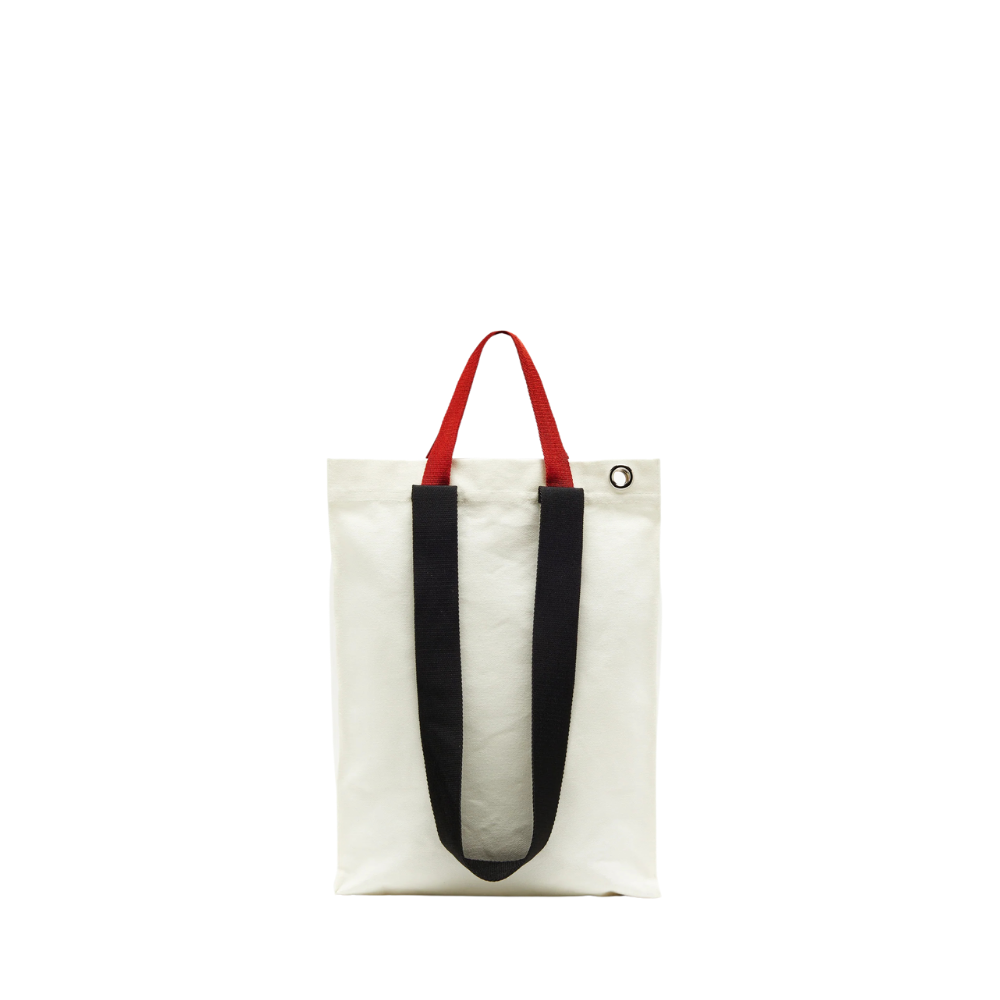 MARGHE NEL BLU PRINT CANVAS TOTE BAG