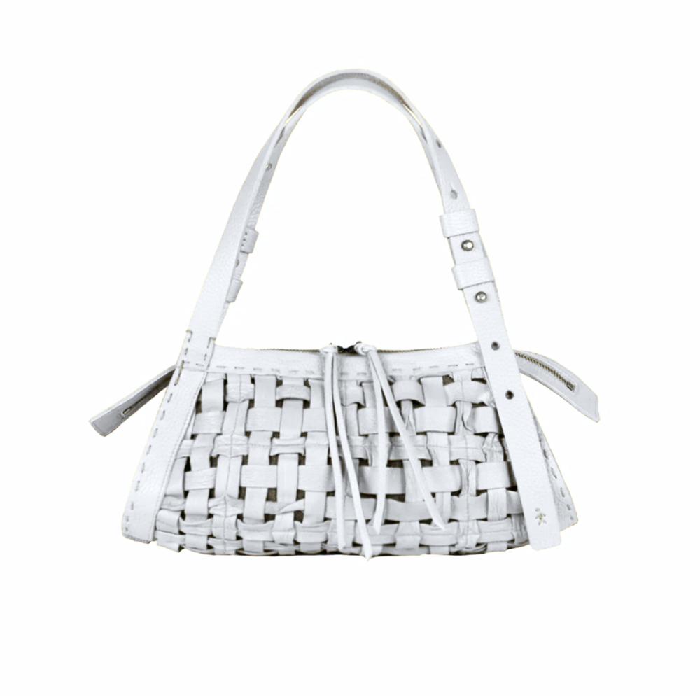 Boa Bauletto XS Intreccio Cesta in Bianco