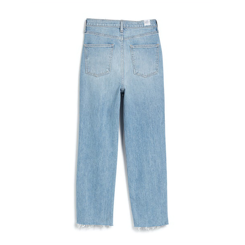 Monaghan Mom Jean in Faded Light Denim Wash