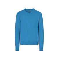 Bruce Baby Alpaca Sweater in Turquoise – International designer fashion boutique Australia Riada Concept Woollahra Mens fashion