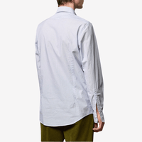 Massimo Alba Canary Cotton Jacquard Shirt in Azzurro – International menswear designer fashion boutique Australia Riada Concept Woollahra