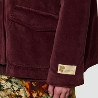 Massimo Alba Adelaide Cotton Velvet Jacket in Black Bean – International designer fashion boutique Australia Riada Concept Woollahra”