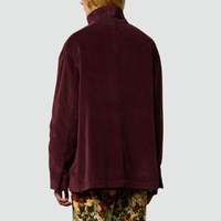 Massimo Alba Adelaide Cotton Velvet Jacket in Black Bean – International designer fashion boutique Australia Riada Concept Woollahra”