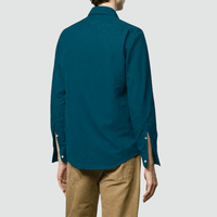 Massimo Alba Genova Cotton Shirt in Atmosfera MASSIMO ALBA ITALIAN MENSWEAR shop at Riada Concept Luxury International Designer Boutique in store and online Sydney