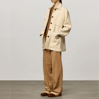 Massimo Alba Rouen Virgin Wool and Cashmere Jacket in Milk – International designer fashion boutique Australia Riada Concept Woollahra