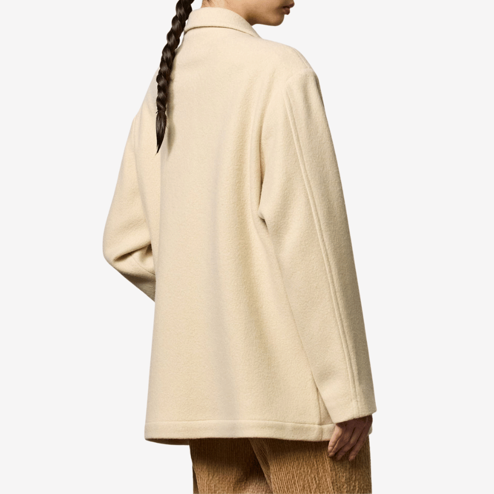 Massimo Alba Rouen Virgin Wool and Cashmere Jacket in Milk – International designer fashion boutique Australia Riada Concept Woollahra