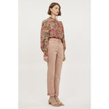 Philipa Blouse in Coral Bloom