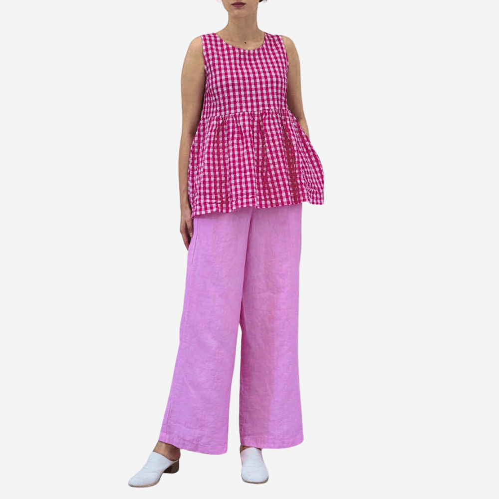 H+ Hannoh Wessel Penelope Pants in Pink – International designer fashion boutique Australia Riada Concept Woollahra