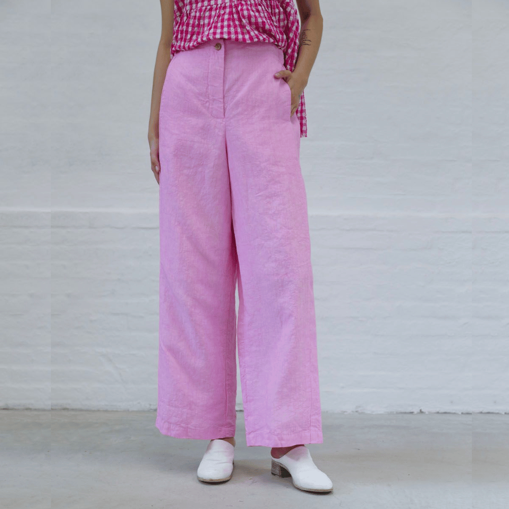 H+ Hannoh Wessel Penelope Pants in Pink – International designer fashion boutique Australia Riada Concept Woollahra