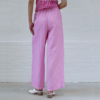 H+ Hannoh Wessel Penelope Pants in Pink – International designer fashion boutique Australia Riada Concept Woollahra