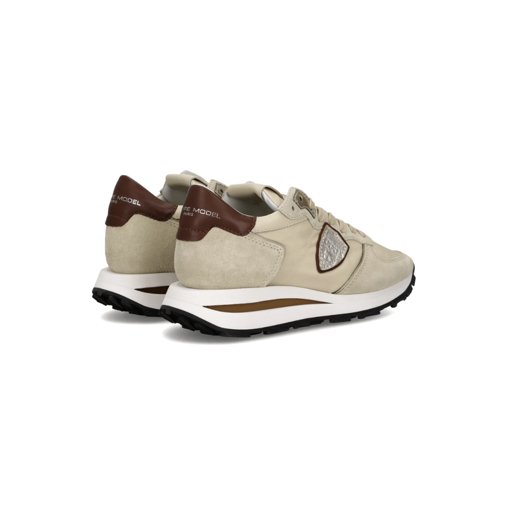 Philippe Model Paris Low Top Tropez Haute Running Women’s Sneakers in Sable PHILIPPE MODEL PARIS DESIGNER SNEAKERS FROM PARIS IN SYDNEY FASHION SHOP ONLINE AND IN STORE AT RIADA CONCEPT SYDNEY AUSTRALIA