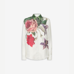 Pierre-Louis Mascia ALOE Erbario di Seta Silk Long Sleeve Shirt