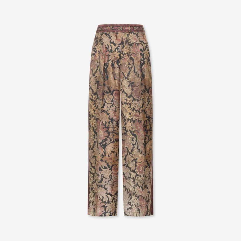 CIALDA Atlante di Rame Silk Trousers