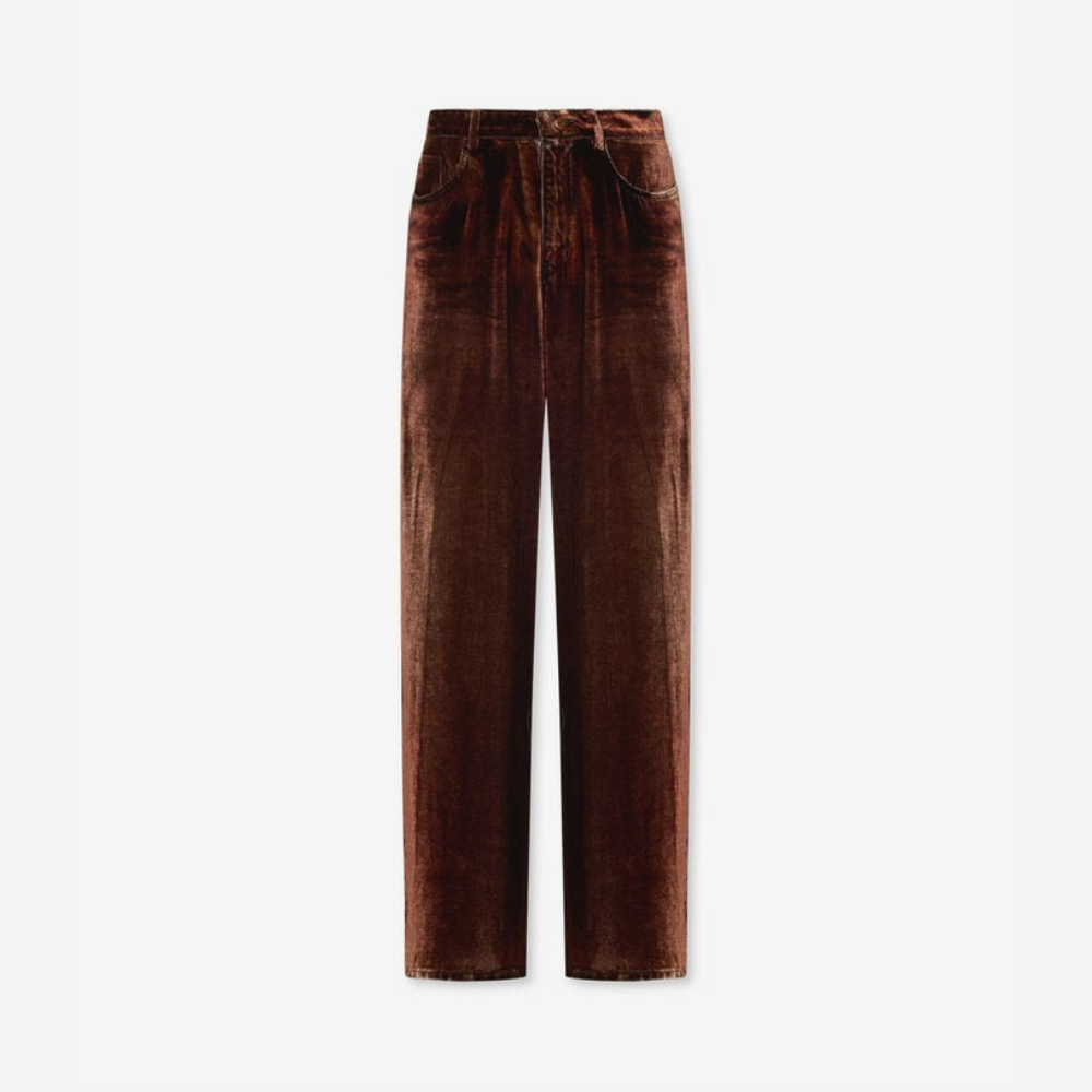 KANDOX Bordura di Spezie Viscose Silk Trousers