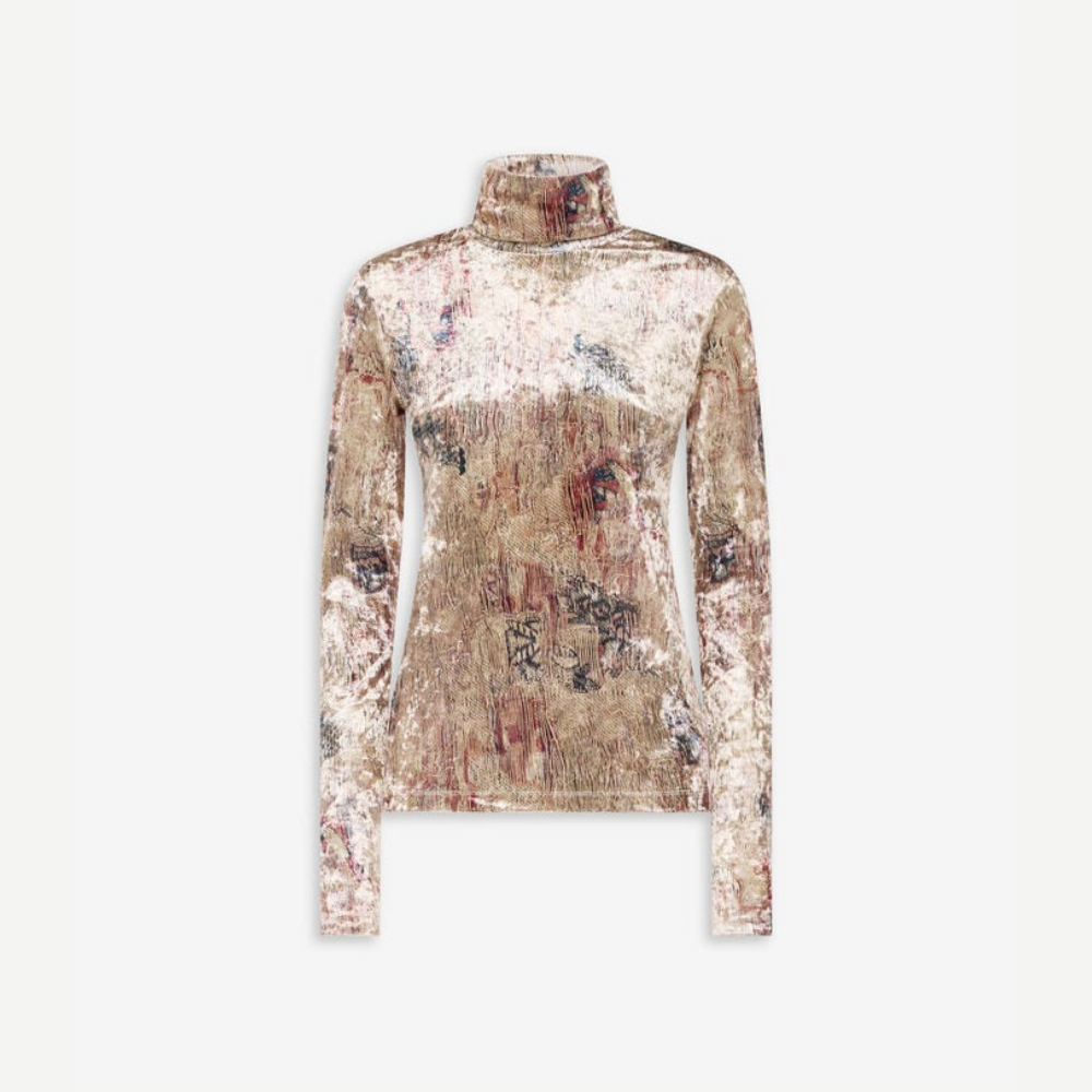 RANAT Origami di Basalto Turtleneck Top