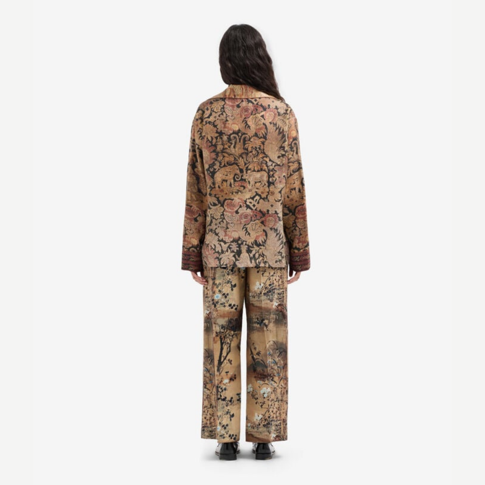 Pierre-Louis Mascia CIALDA Filo di Cipria Silk Jacket