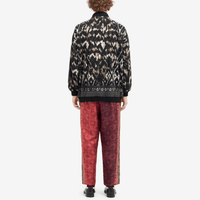 Pierre-Louis Mascia Dydox Virgin Wool Bomber Jacket in Black Ikat Print PIERRE LOUIS MASCIA designer fashion online or in-store at Riada Concept, Sydney’s high-end fashion boutique in Australia.