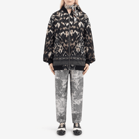 Pierre-Louis Mascia Dydox Virgin Wool Bomber Jacket in Black Ikat Print PIERRE LOUIS MASCIA designer fashion online or in-store at Riada Concept, Sydney’s high-end fashion boutique in Australia.