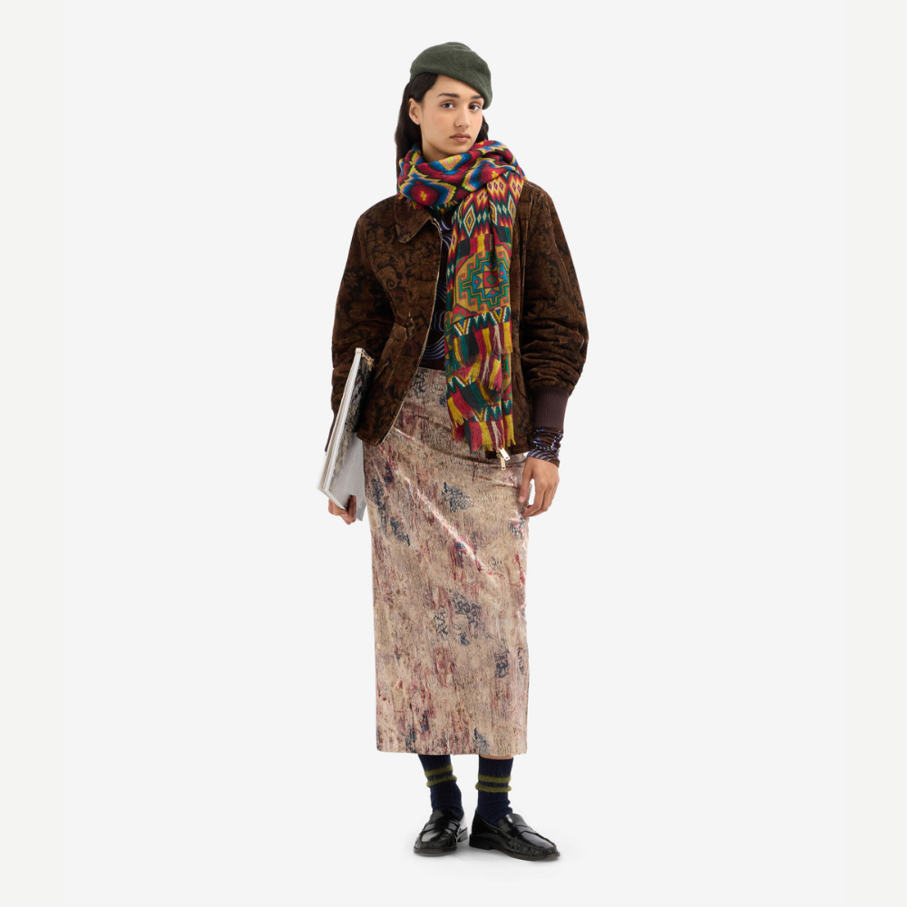 Pierre-Louis Mascia GRIDOX Labirinto di Malva Cotton Jacket