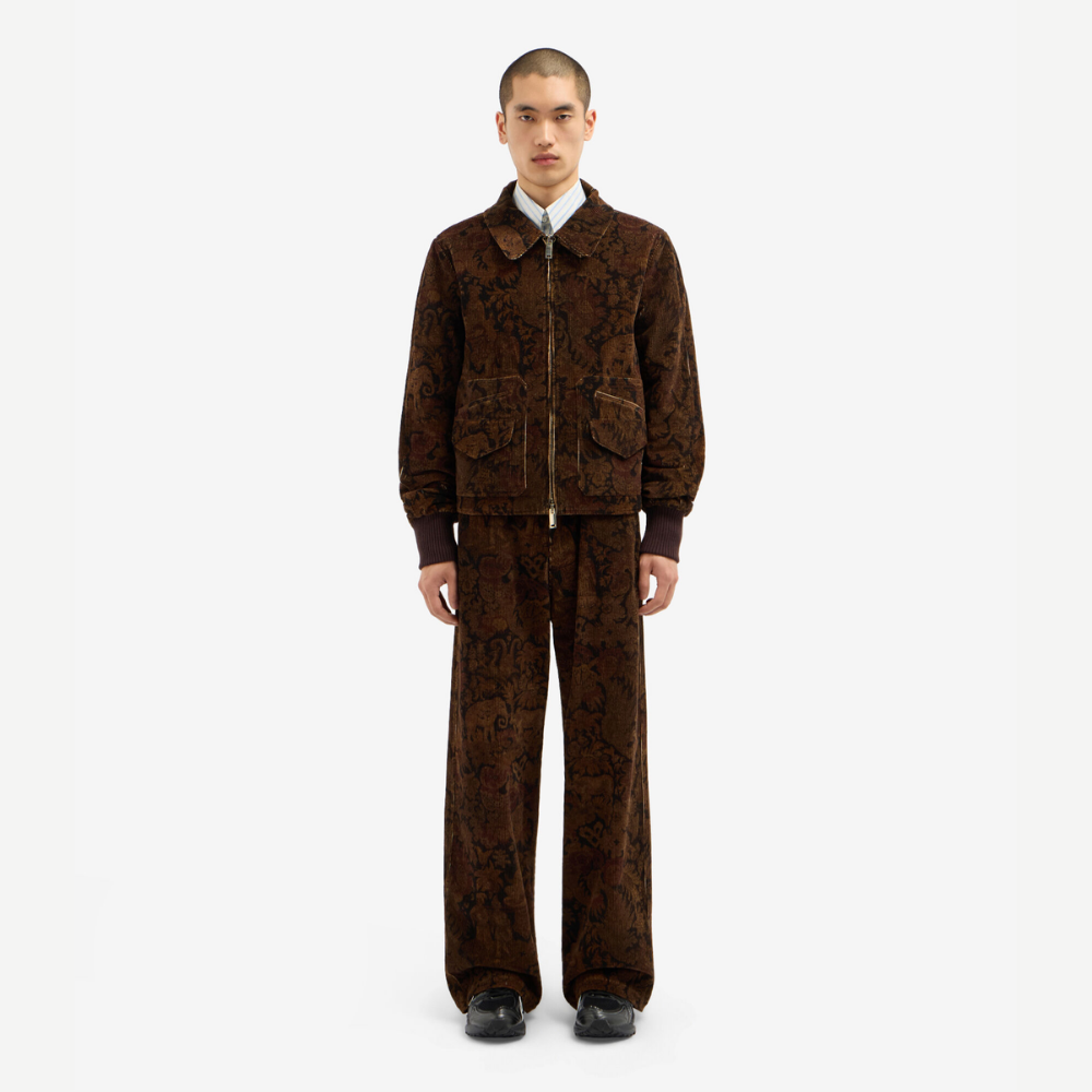 Pierre-Louis Mascia GRIDOX Labirinto di Malva Cotton Jacket