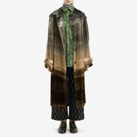Pierre-Louis Mascia Kanpur Viscose Silk Long Jacket in Bronze Landscape Gradient Print Shop PIERRE LOUIS MASCIA designer fashion online or in-store at Riada Concept, Sydney’s high-end fashion boutique in Australia.
