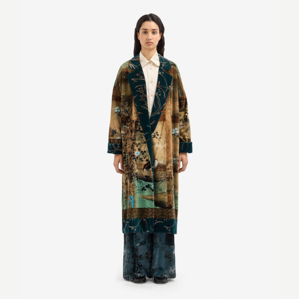 Pierre-Louis Mascia REVDOX Medaglione di Tè Cotton Jacket