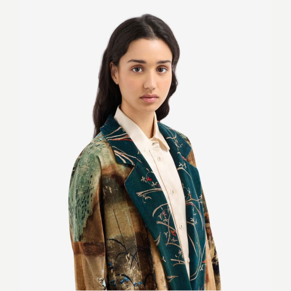 Pierre-Louis Mascia REVDOX Medaglione di Tè Cotton Jacket