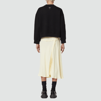 Plan C Graphic Pocket Sweatshirt in Black – International designer fashion boutique Australia Riada Concept Woollahra