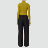 Plan C Wide Leg Wool Trousers in Black – International designer fashion boutique Australia Riada Concept Woollahra