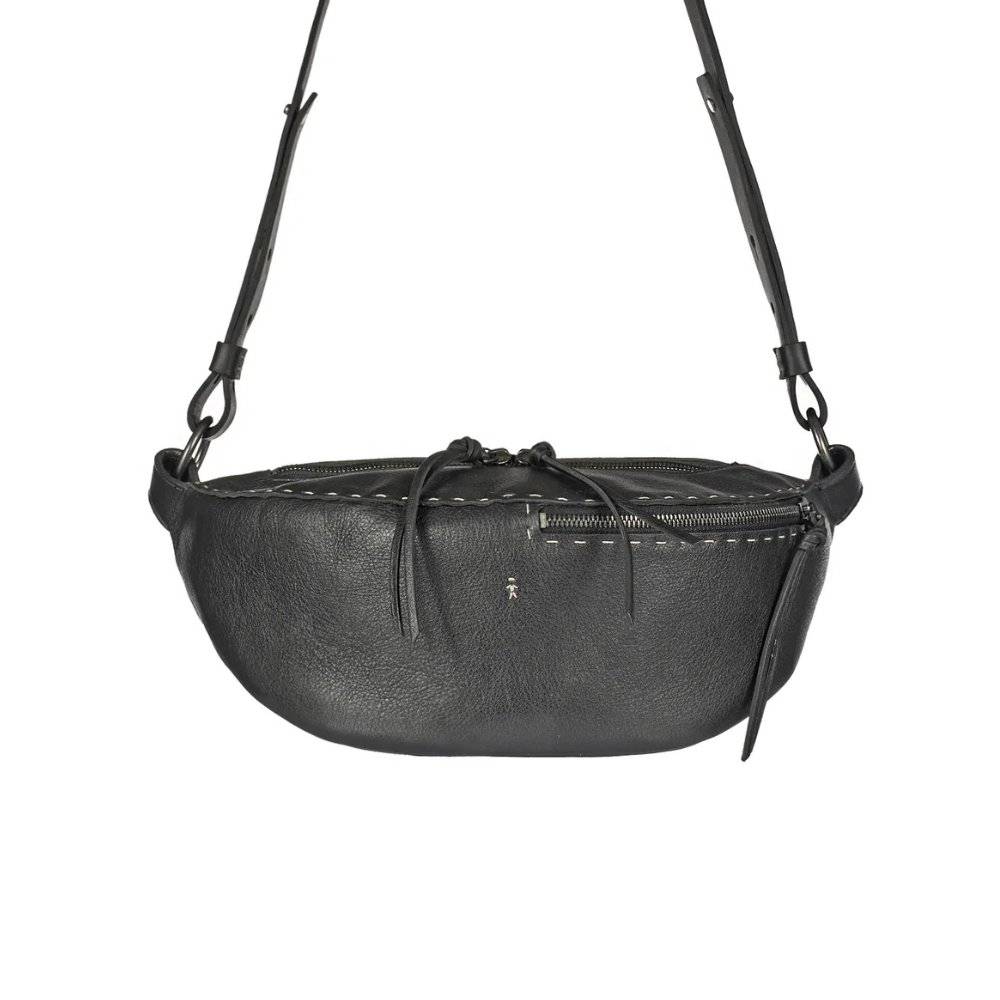 Luna Bag Marsupio M Old Iron in Nero