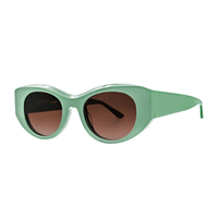 Thierry Lasry SPOOKY Beveled Cat-Eye Sunglasses in Mint Green - International designer fashion boutique Australia Riada Concept Woollahra