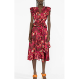 Avia Dress in Wild Rose