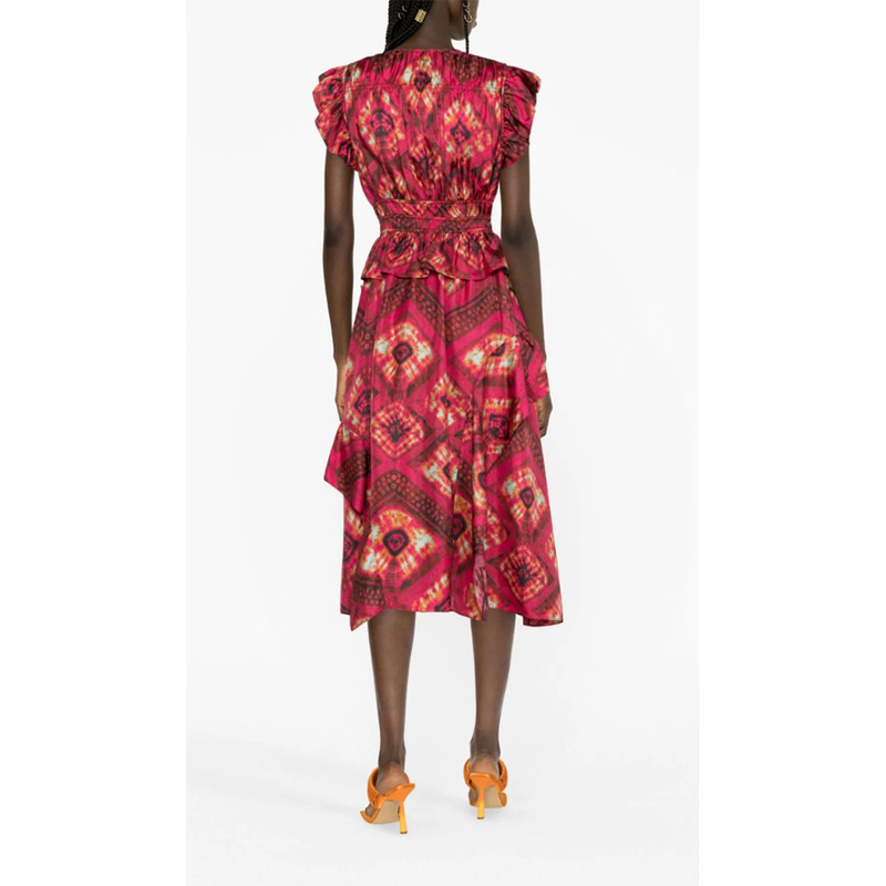 Avia Dress in Wild Rose
